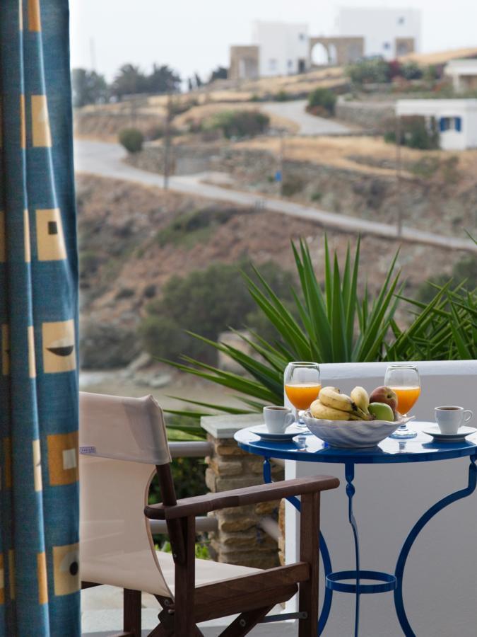 Meltemi Tinos Lejlighedshotel Agios Romanos Eksteriør billede