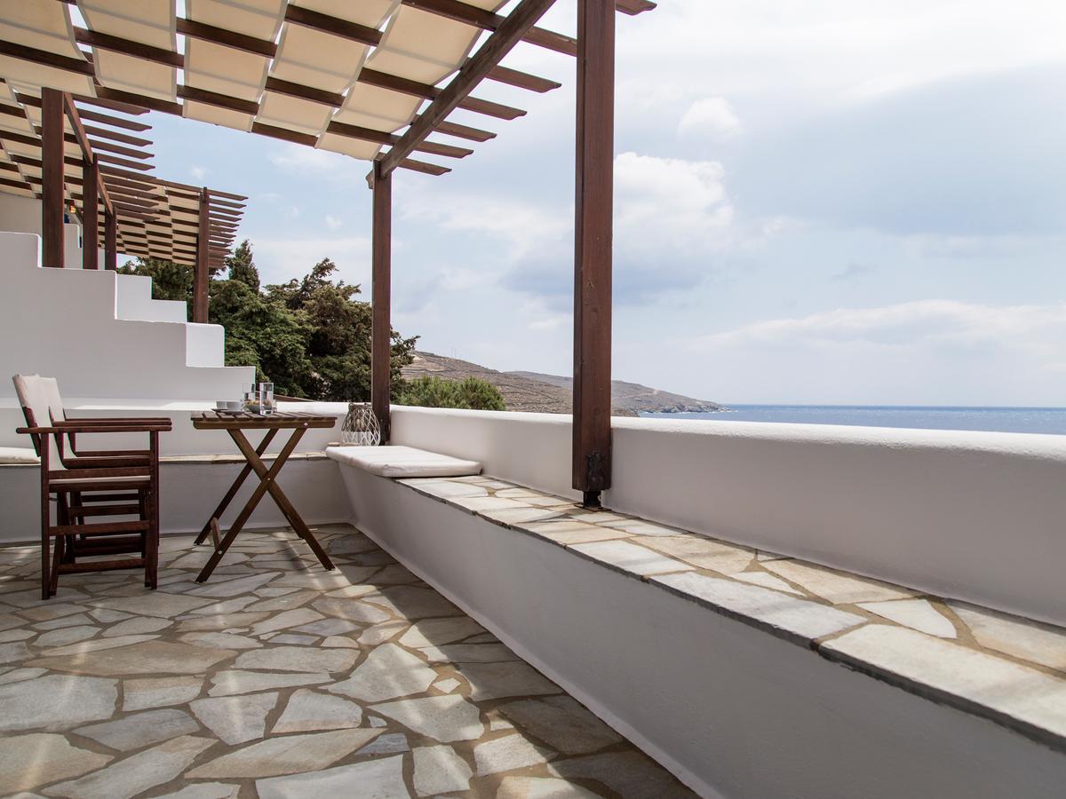 Meltemi Tinos Lejlighedshotel Agios Romanos Eksteriør billede