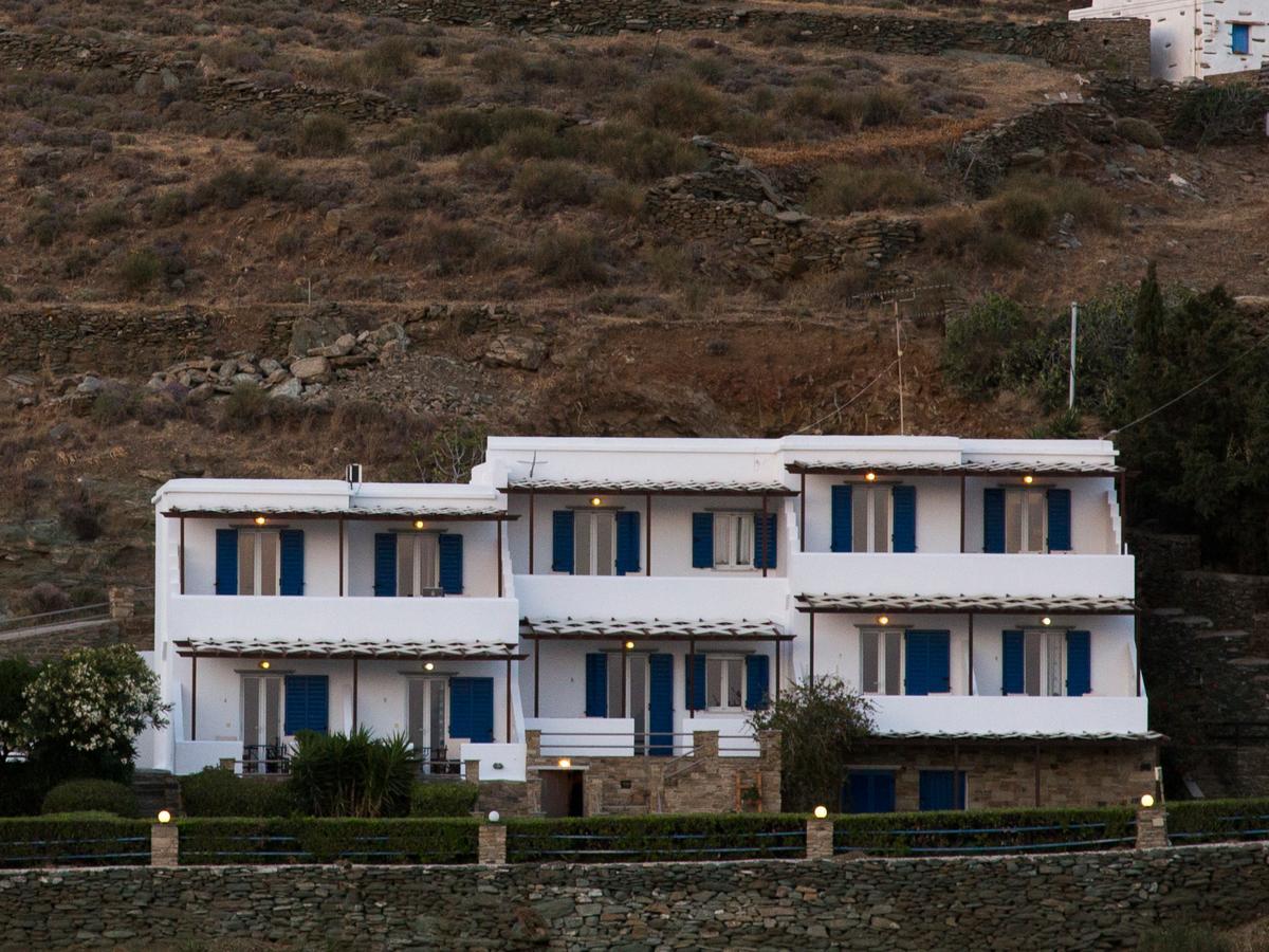 Meltemi Tinos Lejlighedshotel Agios Romanos Eksteriør billede